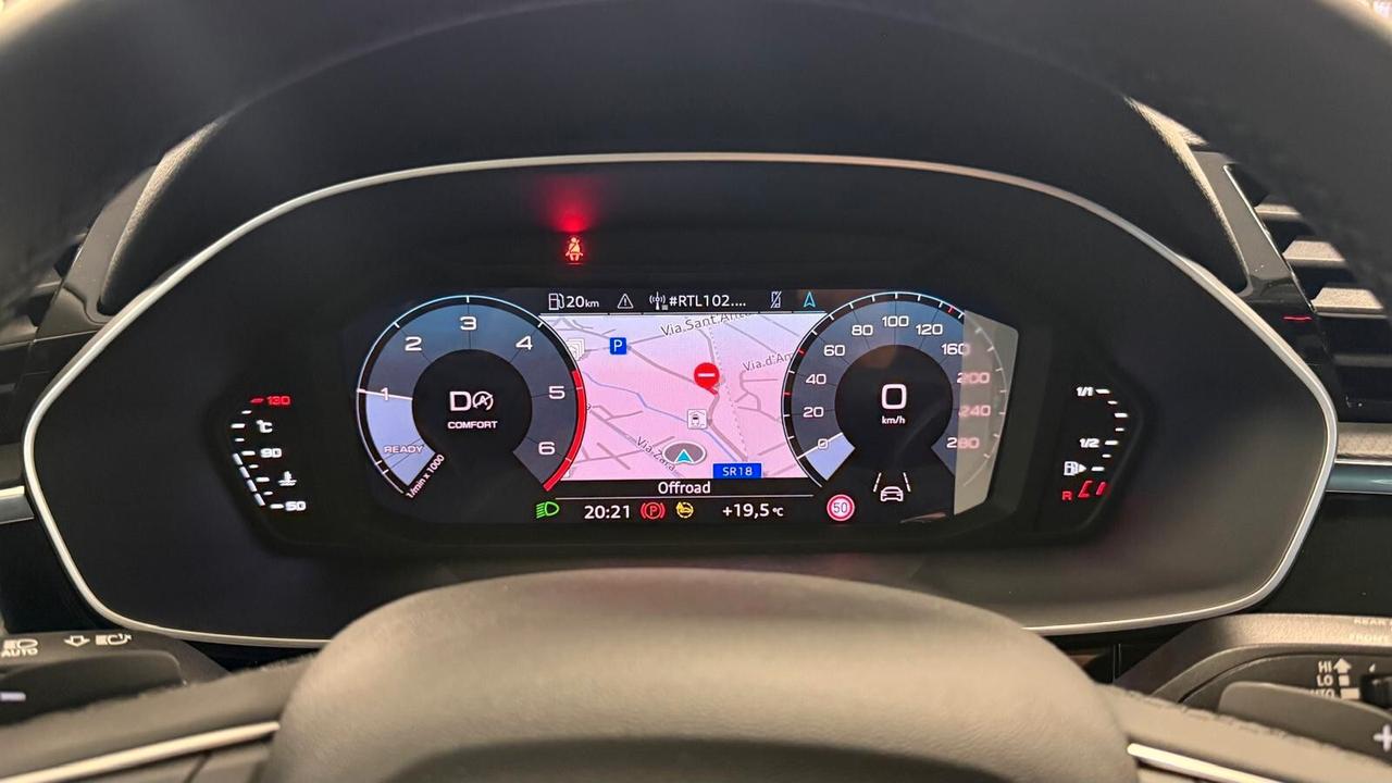 AUDI Q3 SPB 35 TDI IDENTITY BLACK KM0 2024 TETTO APRIBILE