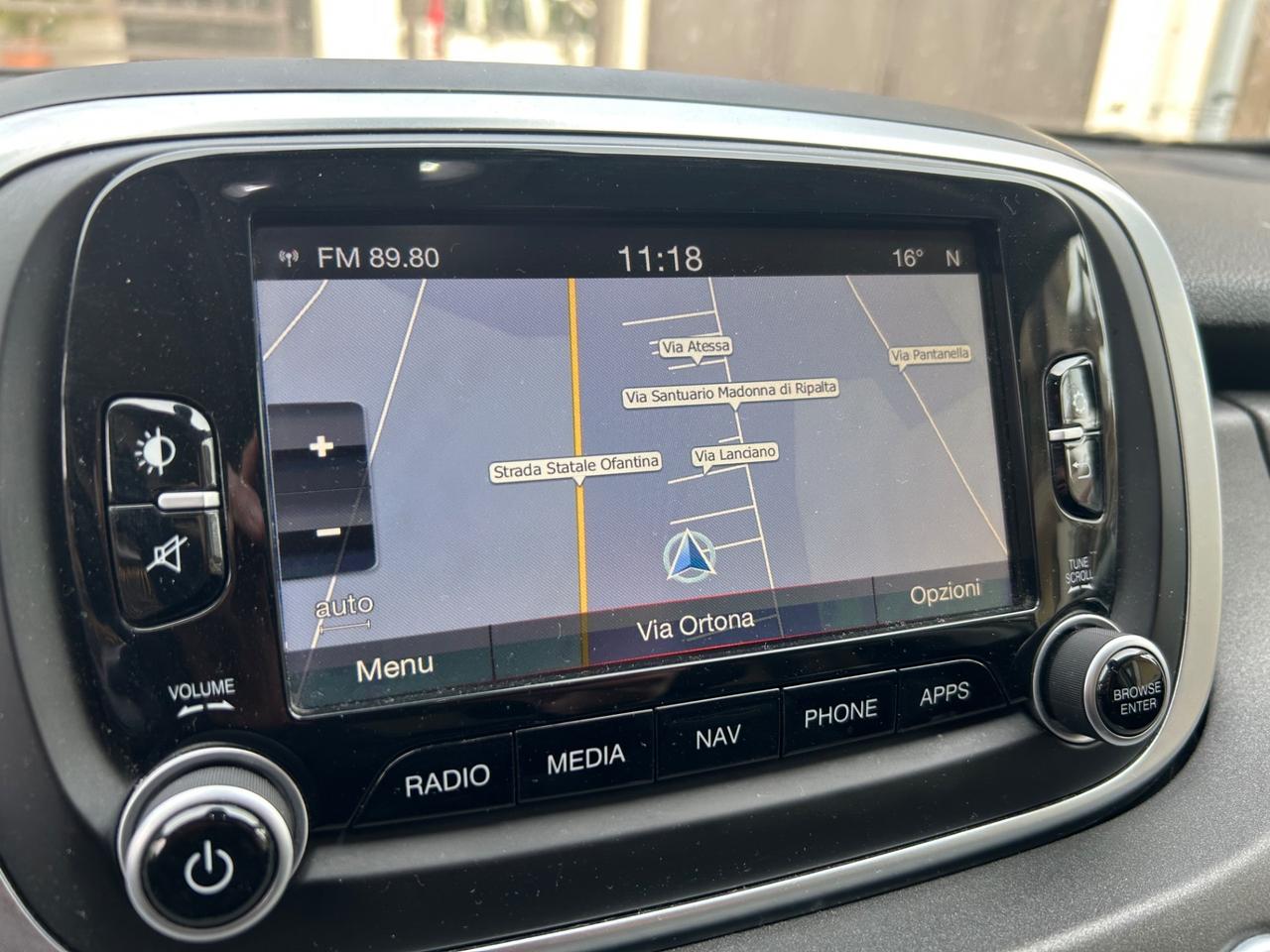 Fiat 500X 1.6 MultiJet 120 CV Cross Plus