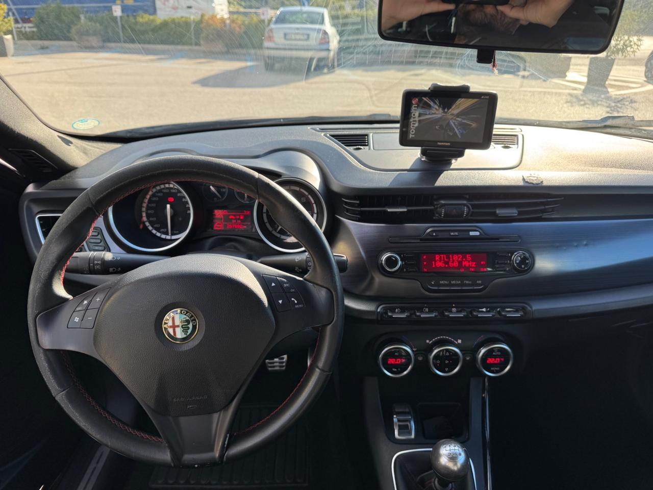 Alfa Romeo Giulietta 1.6 JTDm-2 105 CV, NERO ETNA, SEDILI SPORTIVI