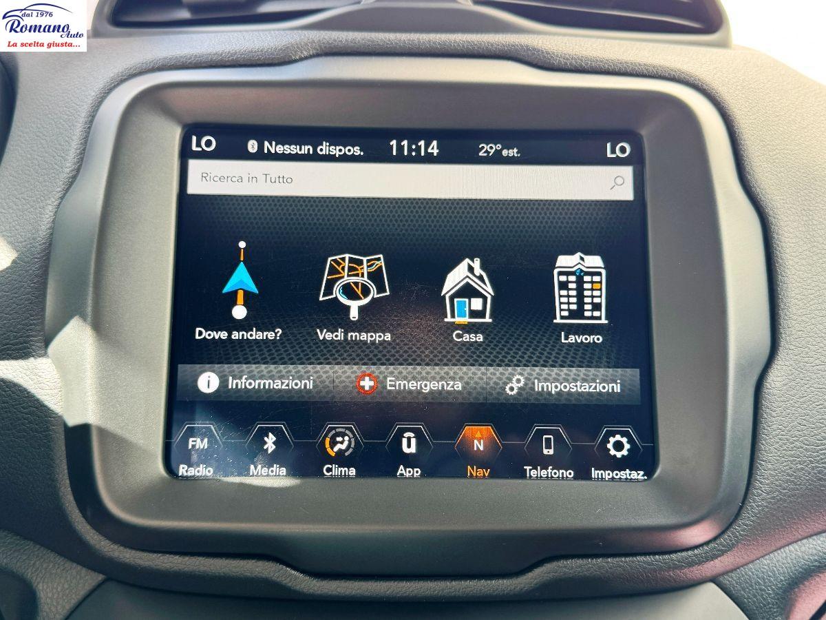 JEEP - Renegade 1.6 mjt Limited fwd 120cv#SOLO 8.800#NAVIGATORE 8.4!