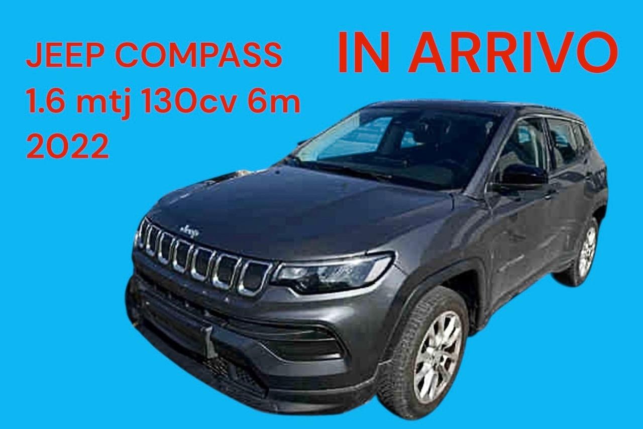 Jeep Compass 1.6 Multijet 130cv IN ARRIVO