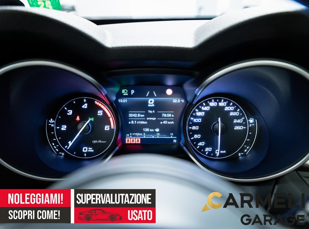 Alfa Romeo Stelvio 2.2 Turbodiesel 210 CV AT8 Q4 Veloce-CERCHI DA 20”-UNICOPROPRIETARIO