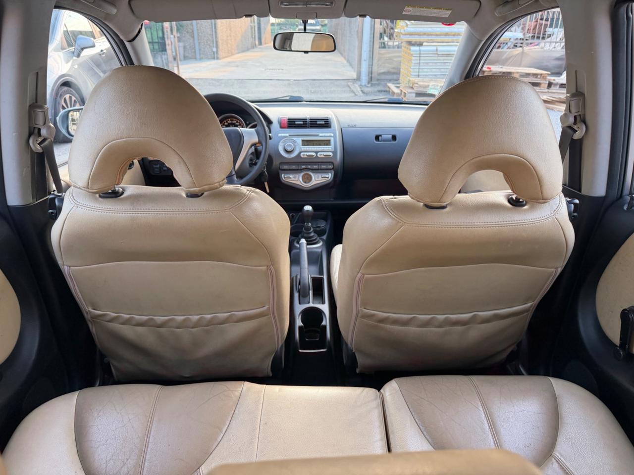 HONDA JAZZ 1.4 BENZINA EURO4 PELLE BEIGE CLIMA