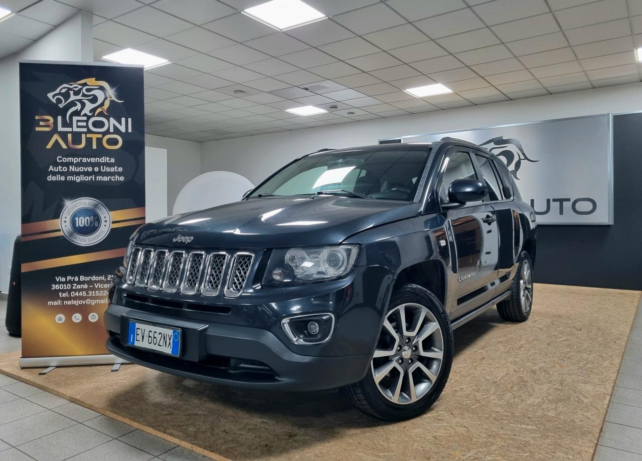 JEEP COMPASS 2.2 CRD 163CV LIMITED 4WD GANCIO TRAINO