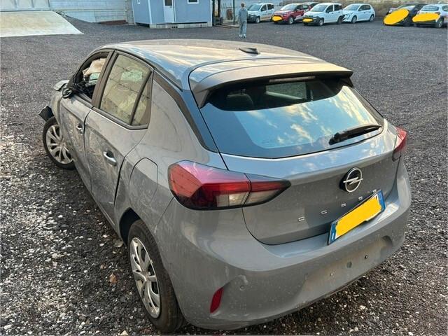 Opel Corsa 1.2 Edition 2024 sinistrata incidentata