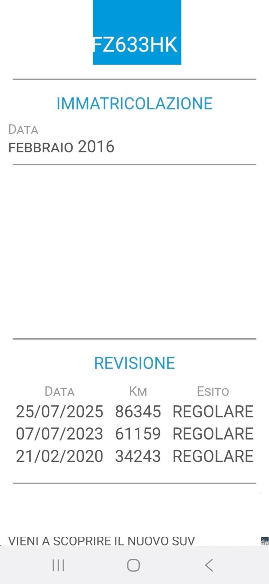 RENAULT CAPTUR 1,5 dCi-UNICA PROP-EURO 6B-3 REVISIONI