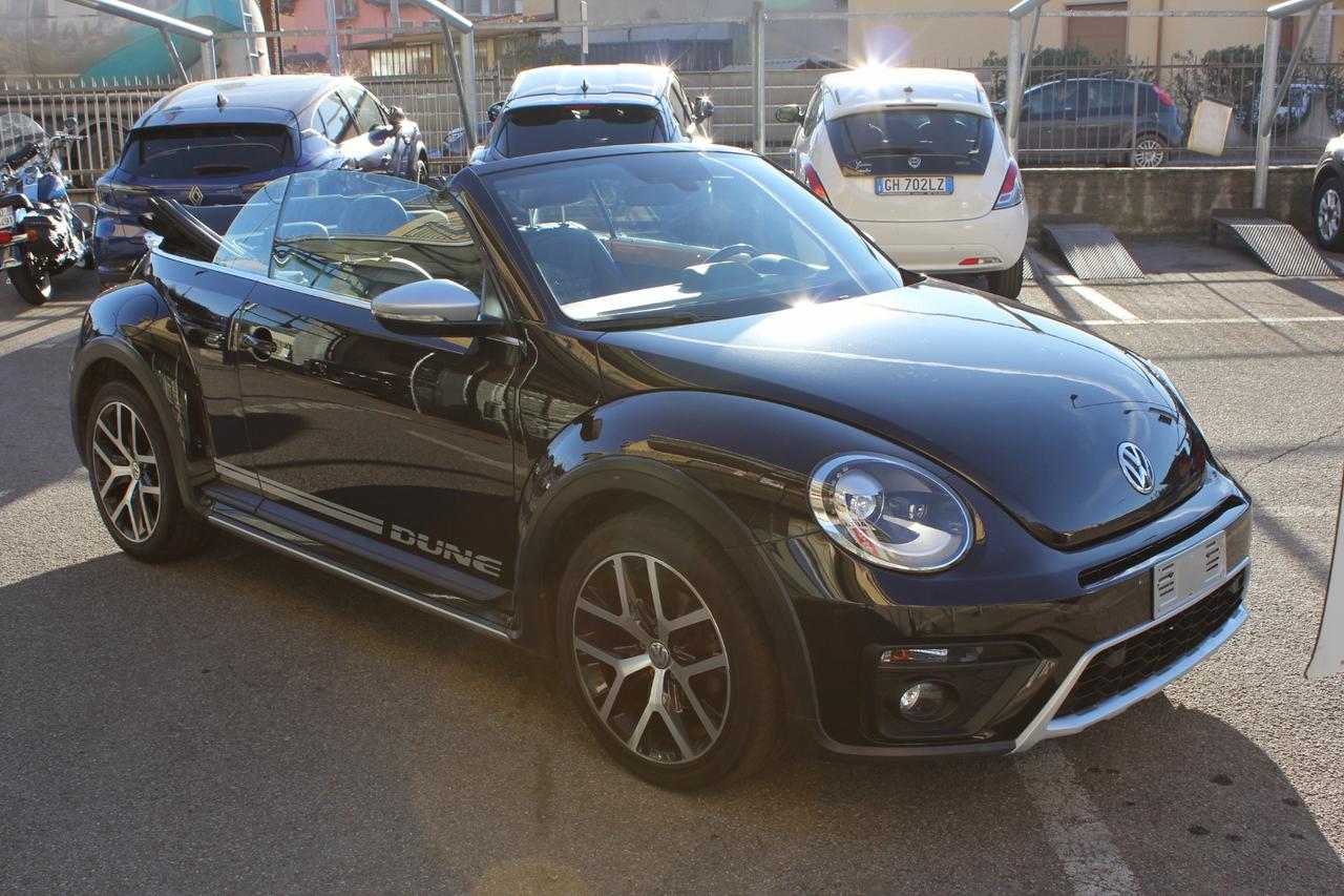 Volkswagen Maggiolino Cabrio 1.4 TSI DSG SPORT DUNE UNICO PROPRIETARIO SEDILI IN PELLE