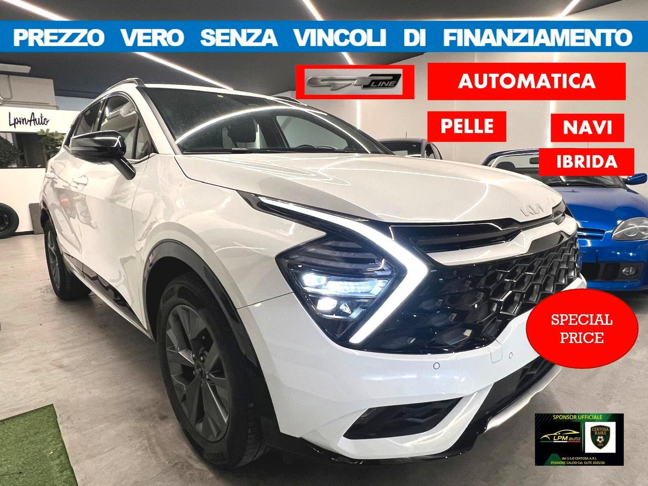 Kia Sportage 1.6 HEV GT-line Plus*NO VINCOLI DI FINANZIAMENTO*