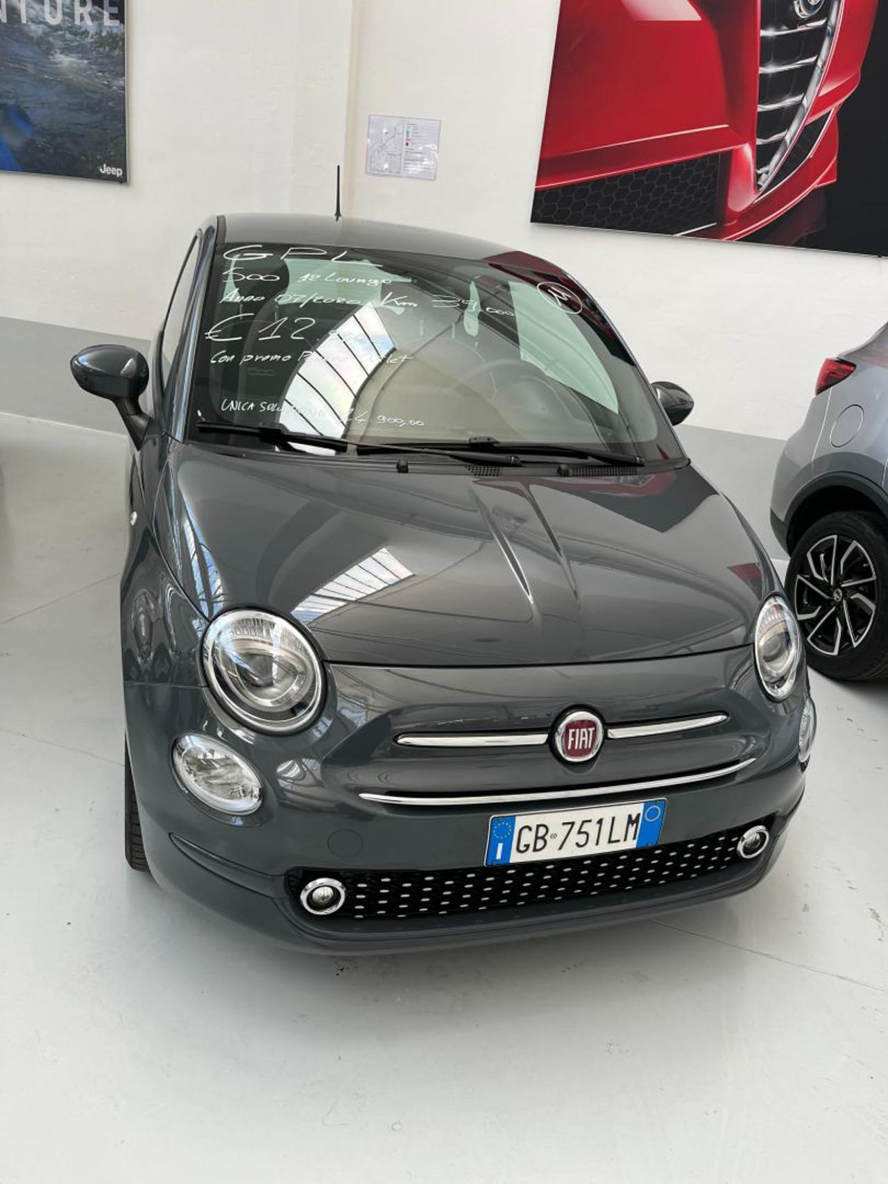 FIAT 500 (2015-2024) 500 1.2 EasyPower Lounge