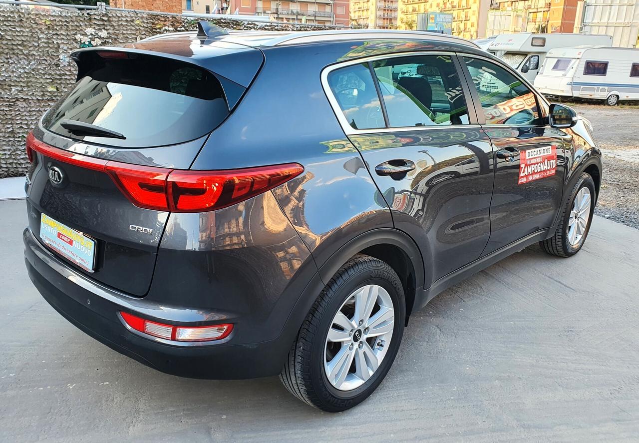 KIA SPORTAGE 1.7 CRDi 115Cv NUOVISSIMA ZAMPOGNAUTO CT