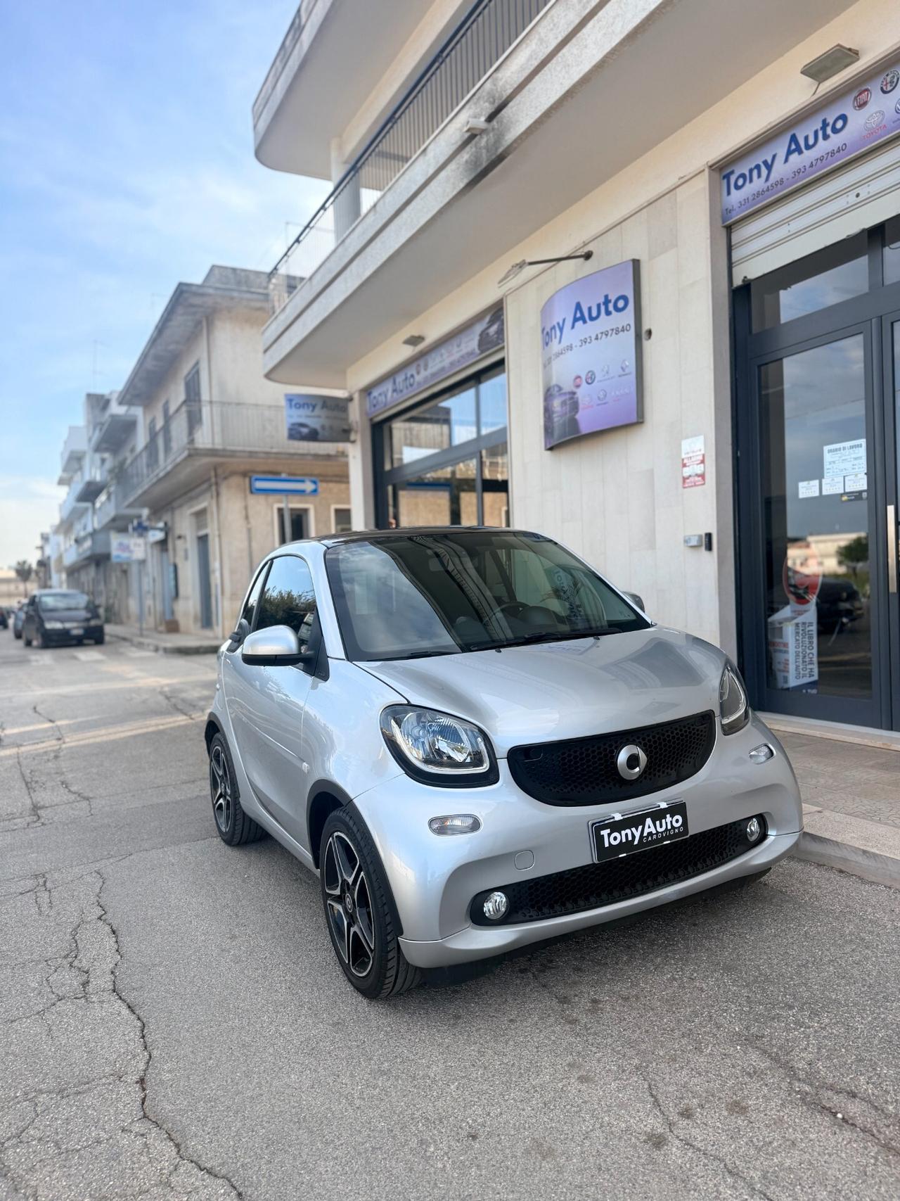Smart ForTwo 70 c.v. BENZINA 1.0 Passion CON TETTO PANORAMICO,BLOCK SHAFT,FULL LED,BLUETOOTH