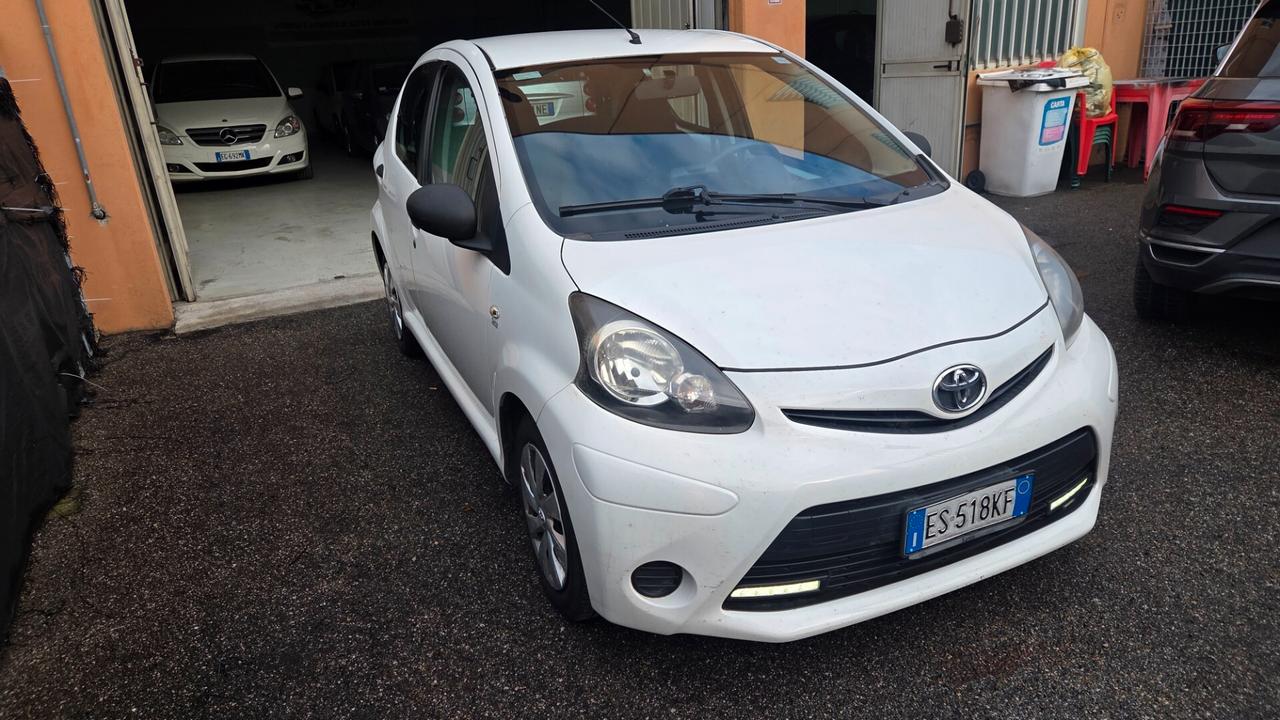 Toyota Aygo 1.0 12V VVT-i 5 porte Lounge Connect unico proprietario