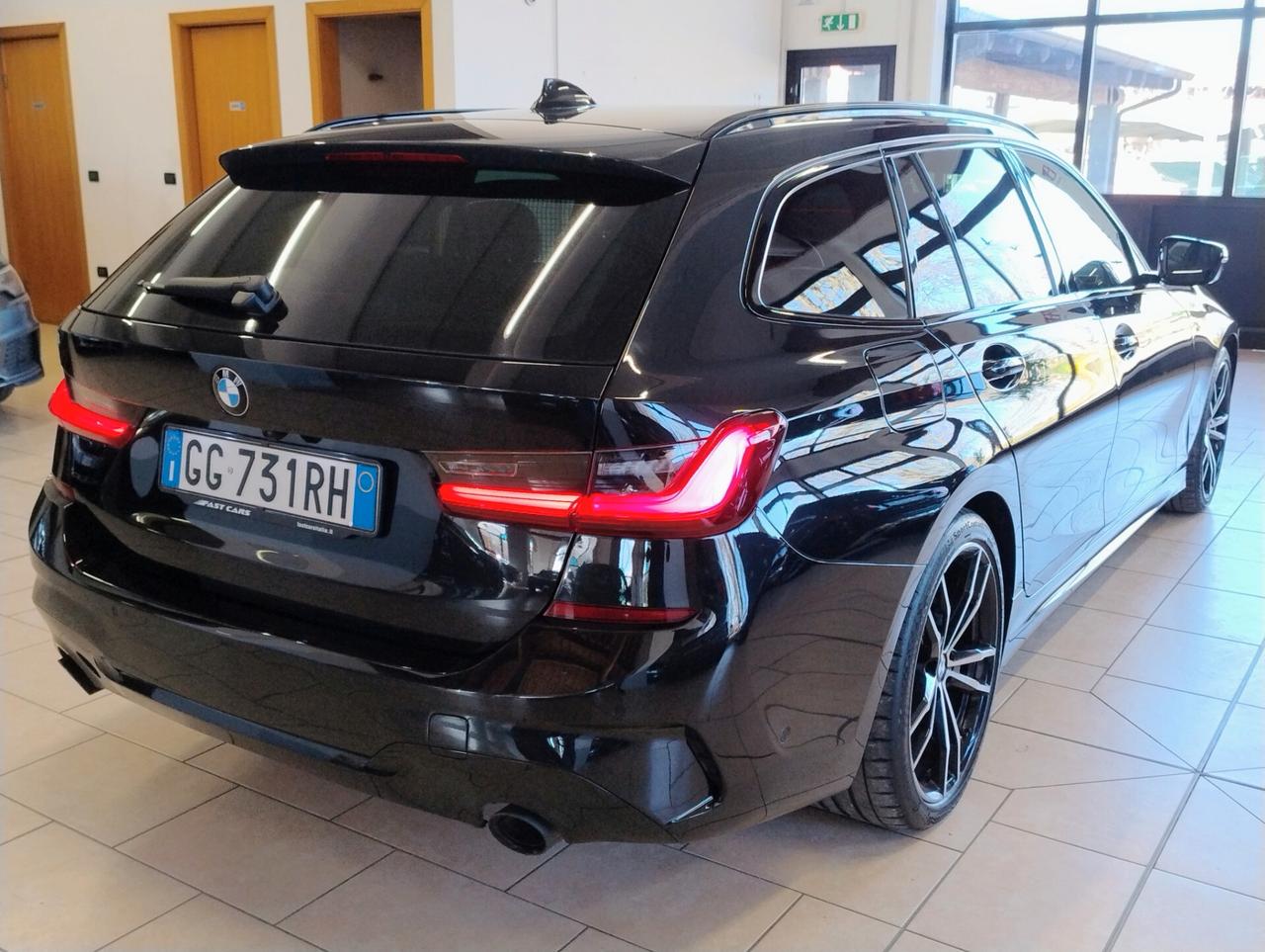 BMW 330d 48V Touring Msport *TETTO*SEDILI M3*GANCIO*LIVE