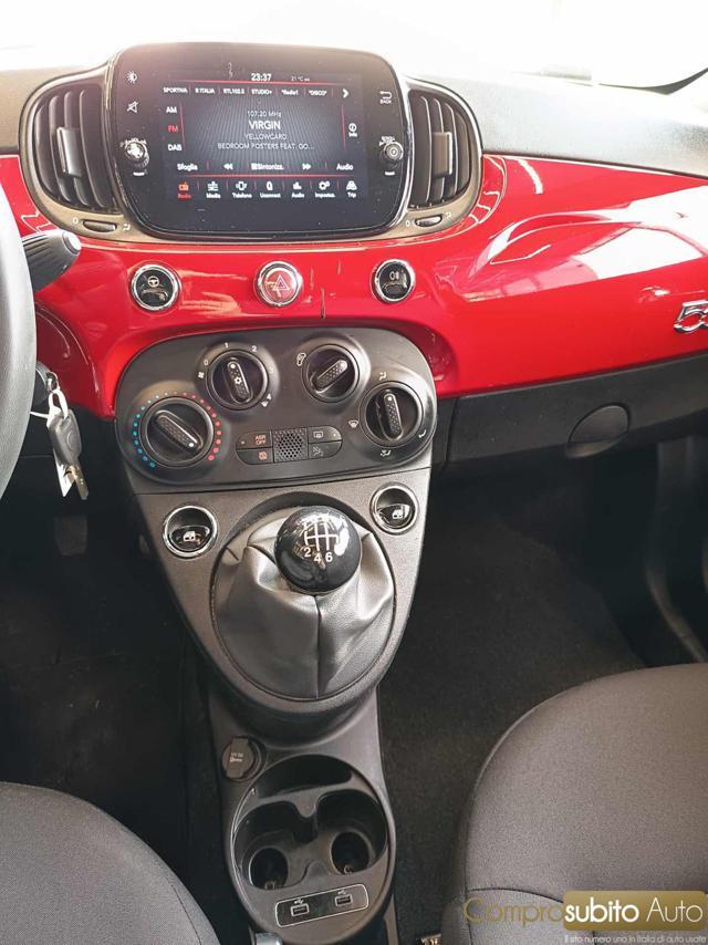 FIAT 500 1.0 Hybrid Red
