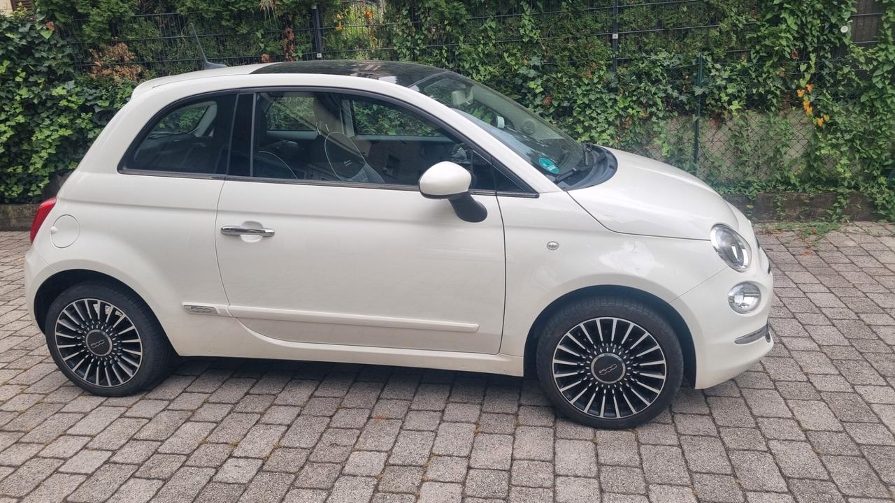 Fiat 500 1.2 Lounge 69cv anno2019 km49000 neopat