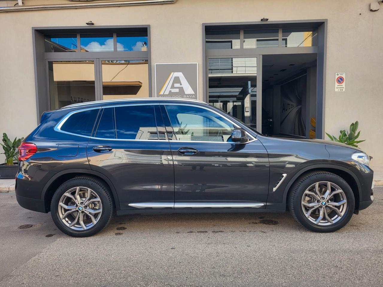 Bmw X3 X-Drive2.0 D XLine 190 CV+Luci Ambiente+Full Led+Navy Plus...
