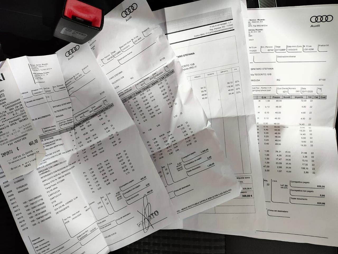 Audi Q3 2.0 TDI 150 CV km certificati unica propri