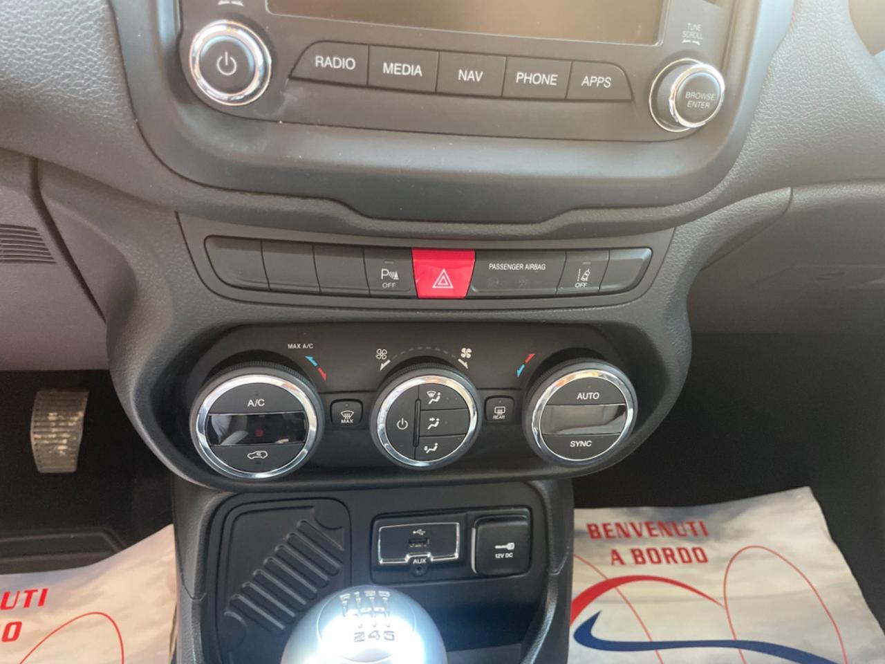 Jeep Renegade 1.6 Mjt 120 CV Limited PELLE NAVY LED 18