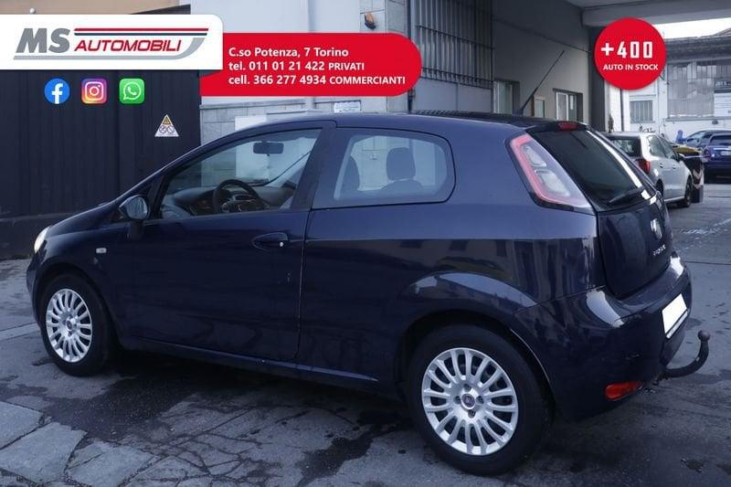 FIAT Punto 1.3 MJT II 75 CV 3 porte Street Gancio Traino