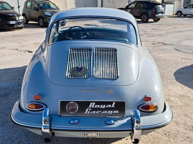 PORSCHE 356 C KARMANN 1.6 COUPE -ASI TARGA ORO - CRS -HERITAGE