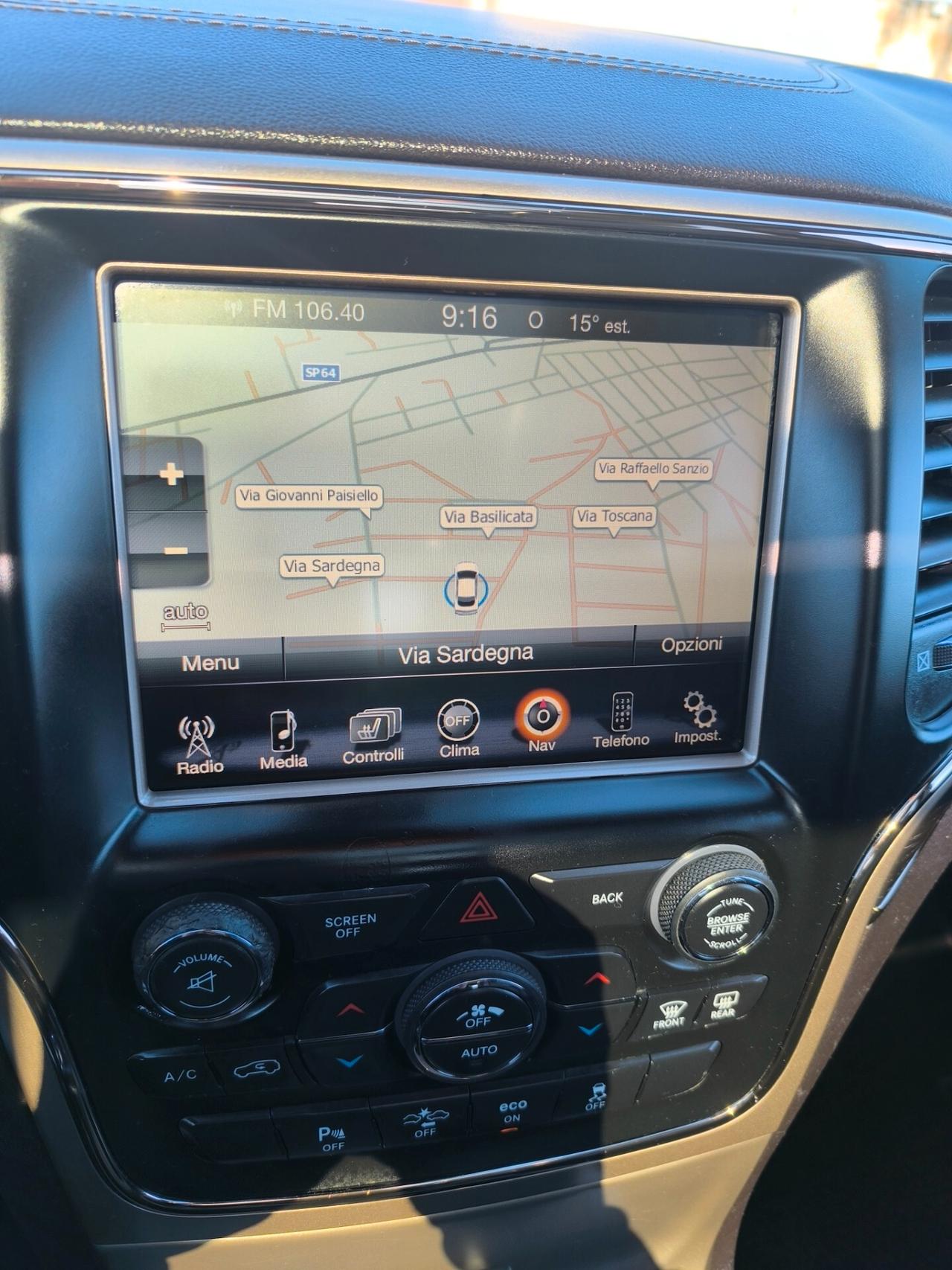 Jeep Grand Cherokee 3.0 V6 CRD 250 CV Multijet II Summit