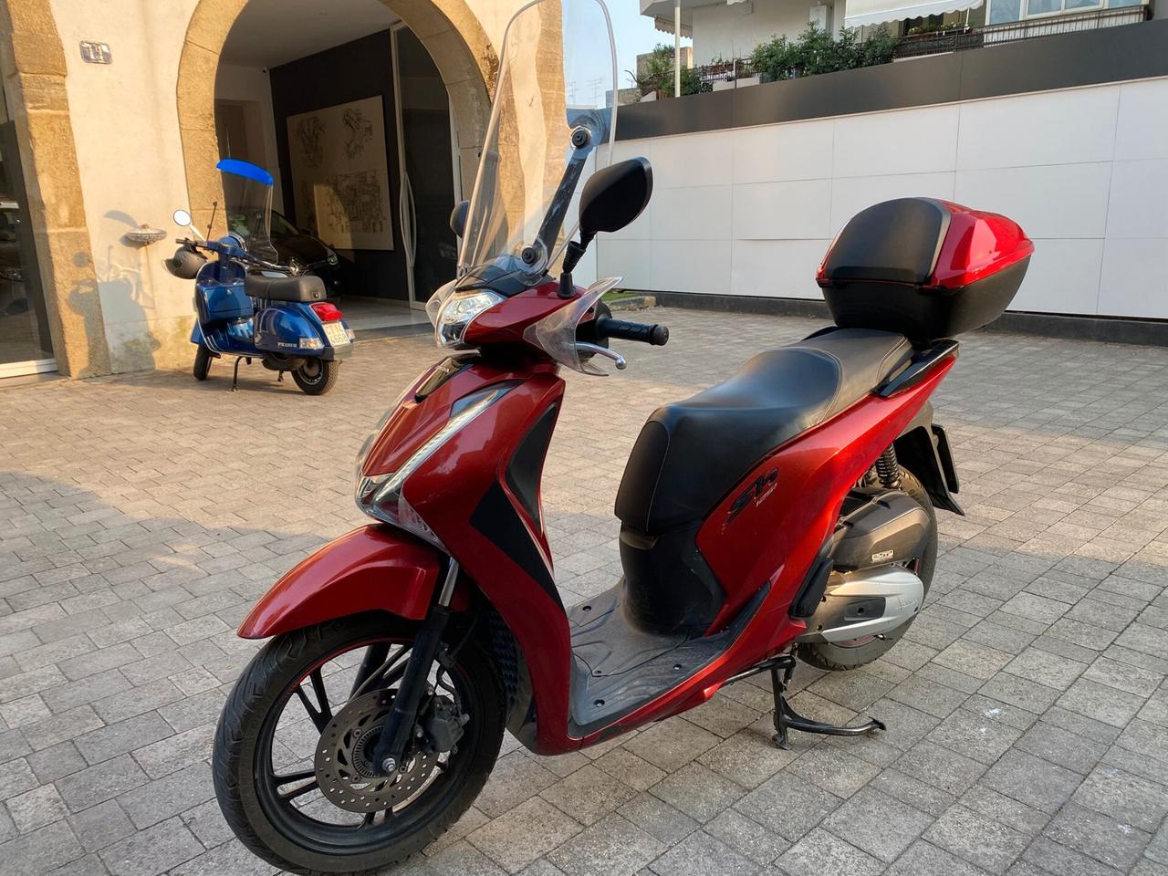 Honda SH 125 ABS cupolino allarme bauletto