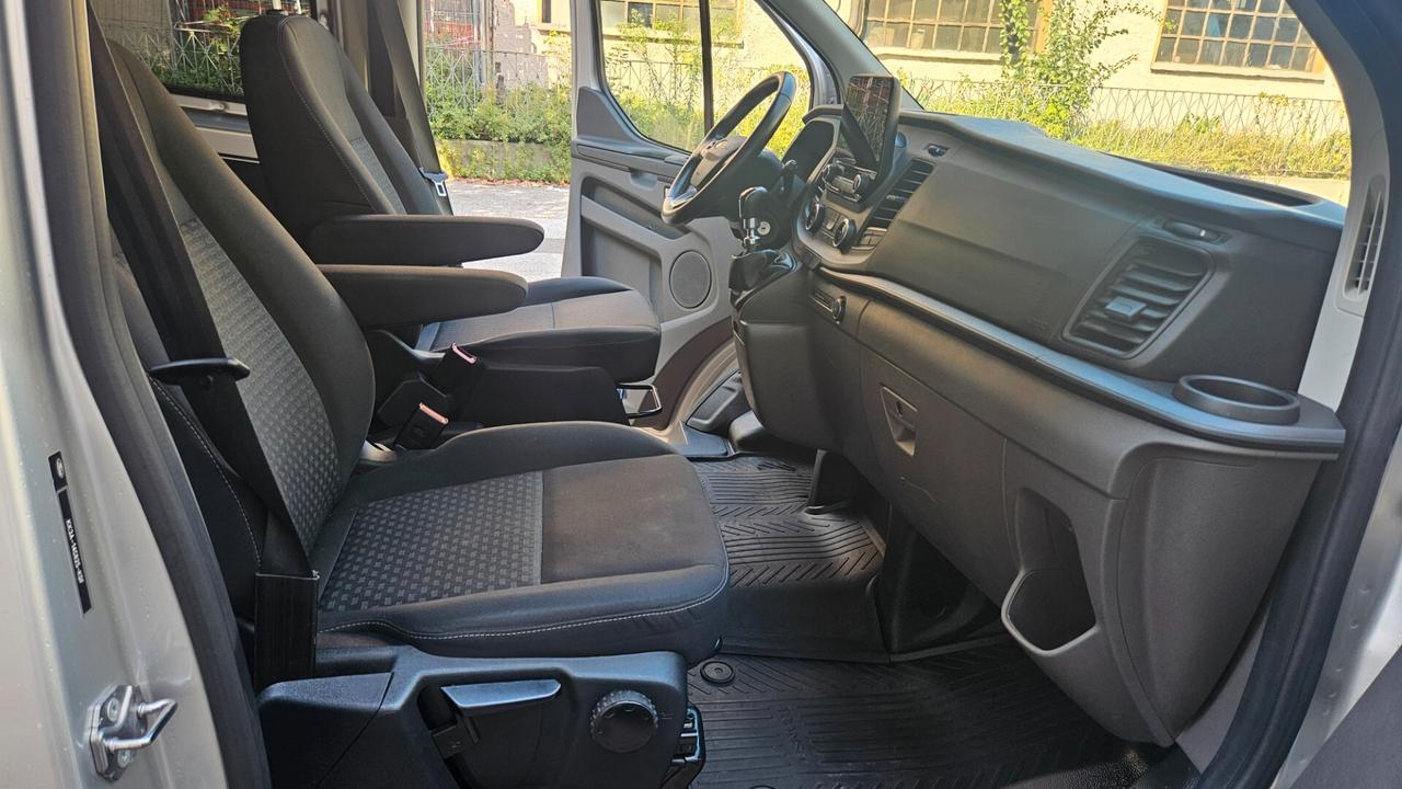 Ford Transit Custom 320 2.0 TDCI 130 CV 8 POSTI - DOPPIO CLIMA-GANCIO