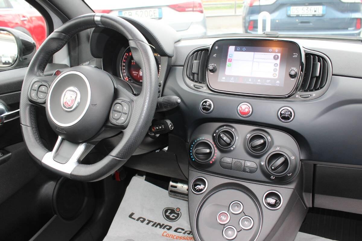 Abarth 595 F595C 1.4 t-jet Pista 165cv auto Con CARPLAY