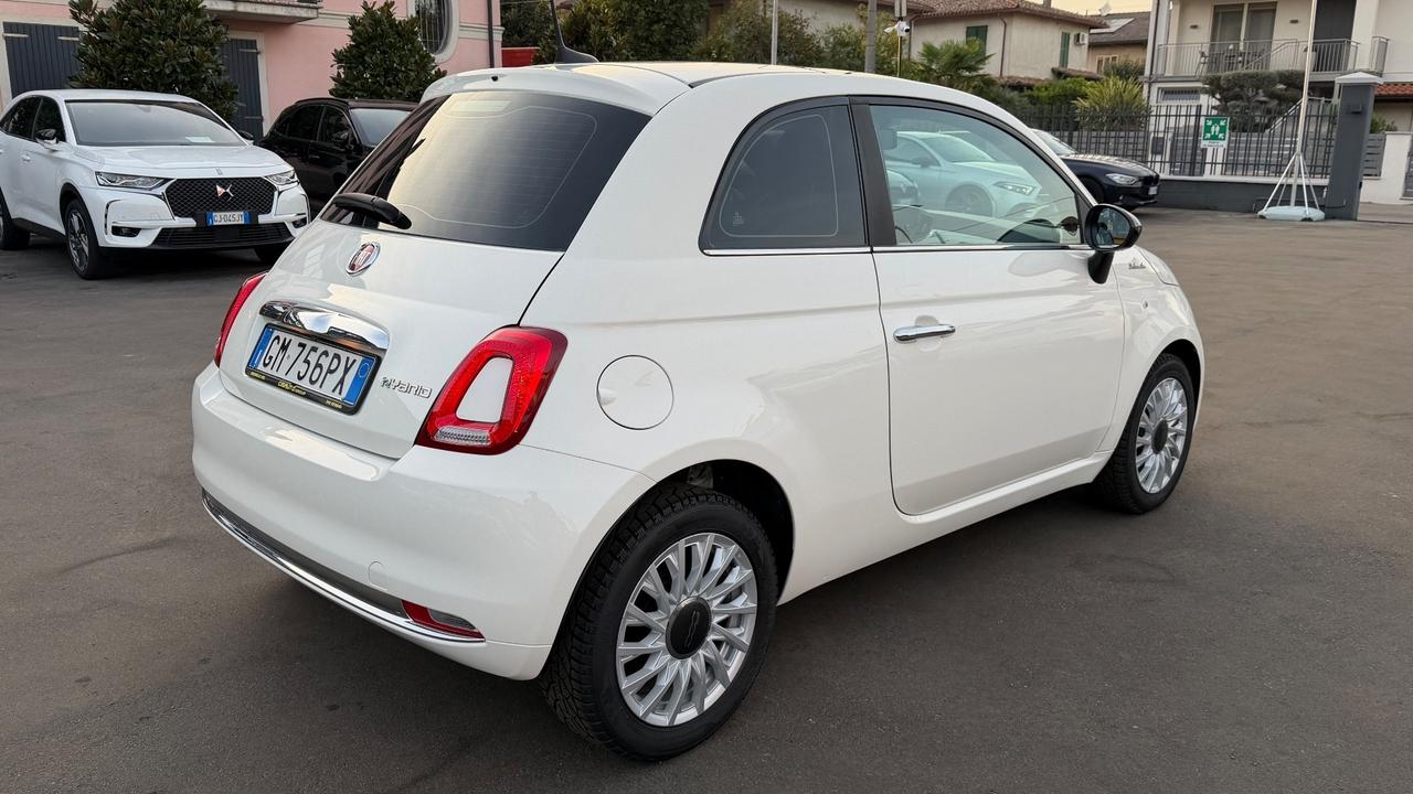 FIAT 500 1.0 HYBRID DOLCEVITA 69 CV - TETTO, PELLE, NEOPATENTATI
