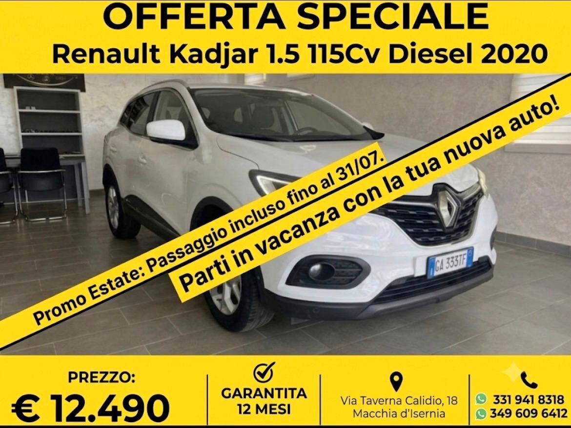 Renault Kadjar Blue dCi 8V 115CV Business