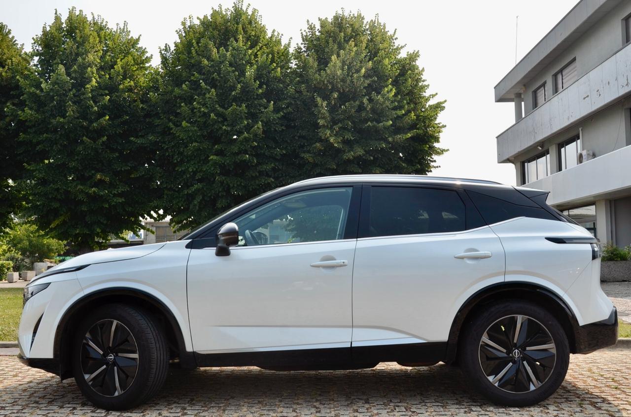 NISSAN QASHQAI 1.3 MHEV TEKNA 140cv, UNICOPROP, GARANZIA UFF, UFF ITALIANA, EURO 6E, TETTO, FARI LED, RETROCAMERA 360°, PERMUTE