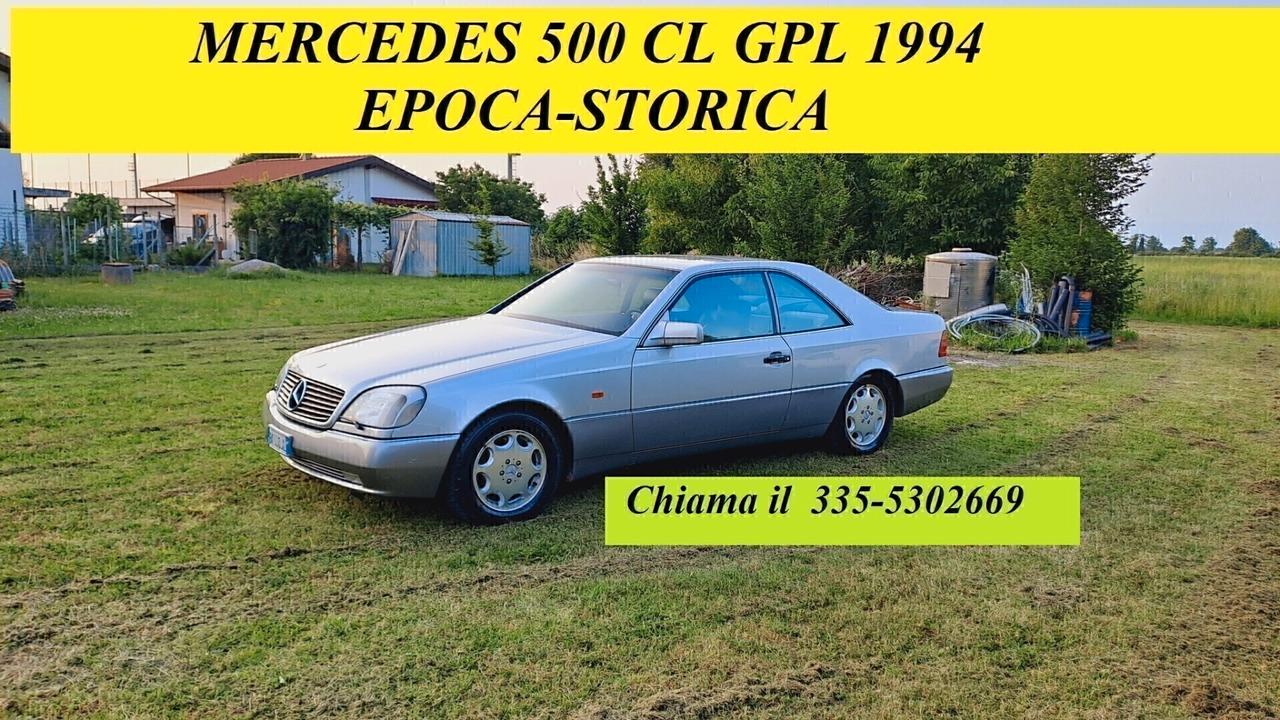Mercedes-benz CL 500 CL 500 GPL epoca