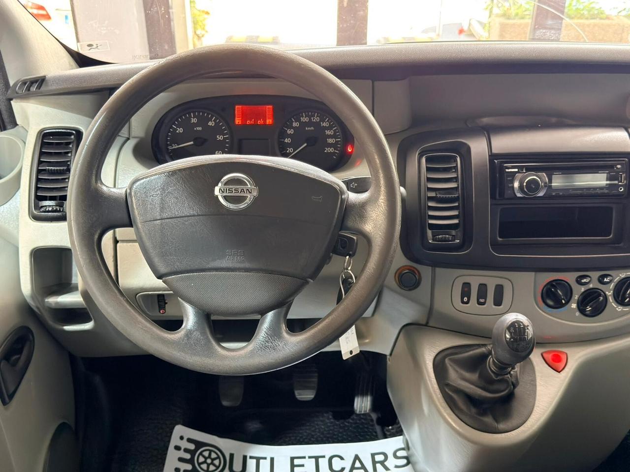 NISSAN PRIMASTAR 1.9dci 100cv 6POSTI 89.000km