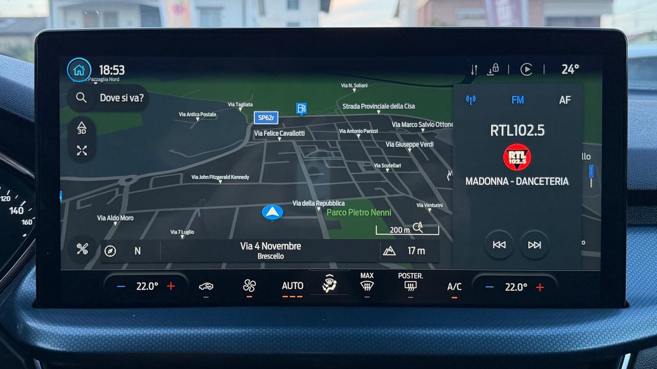 FORD FOCUS SW 1.5 ACTIVE DESIGN AT8 115 CV - FULL LED, CARPLAY, NEOPATENTATI