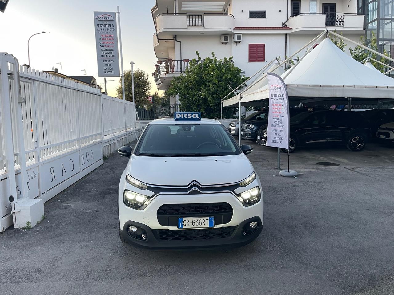 Citroen C3 BlueHDi 100 S&S Feel Pack KM 83.500CERTIFICATI!!!