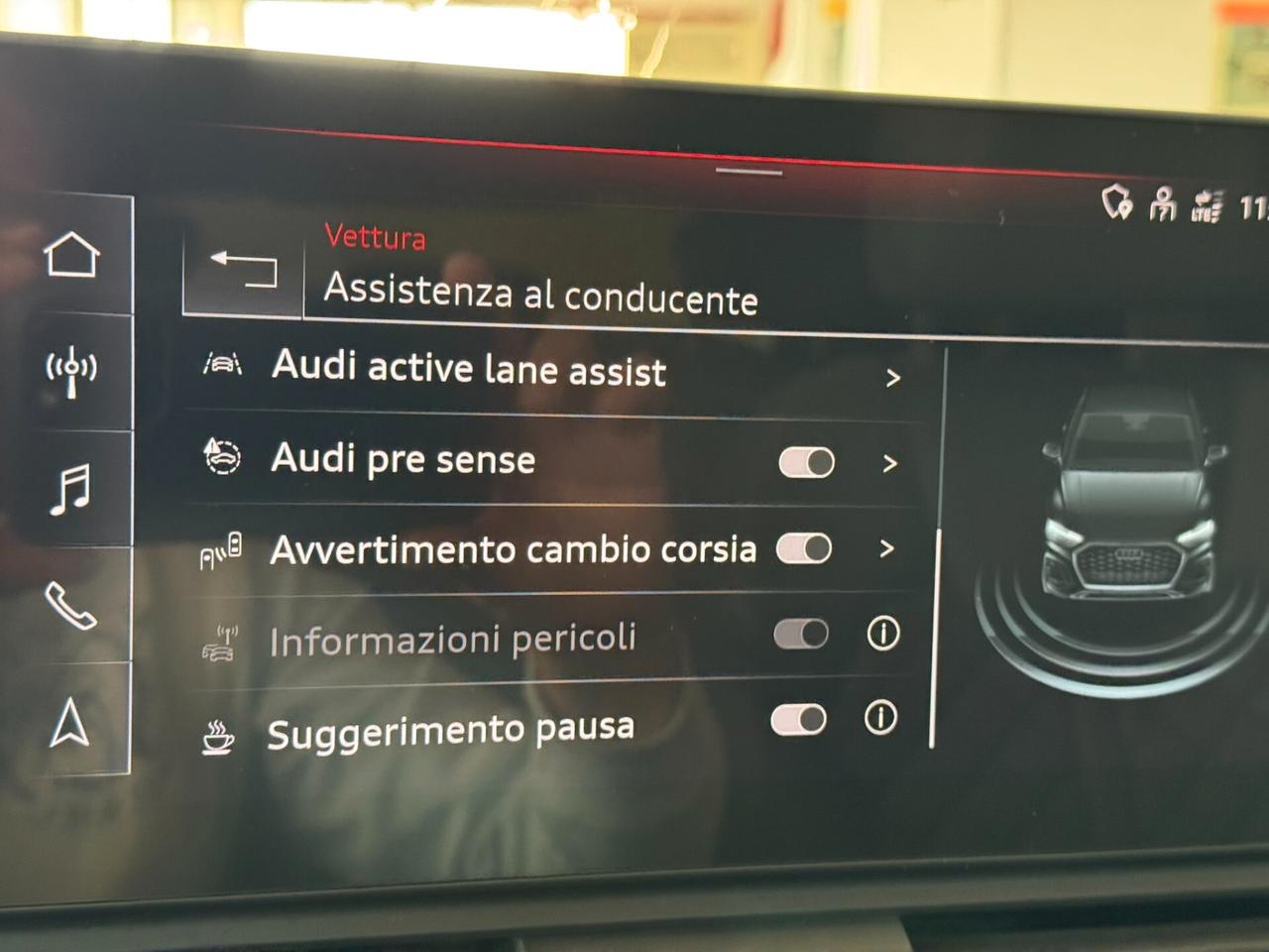 SQ5 SPB TDI 341cv quattro Tetto Matrix R.Lega 21"