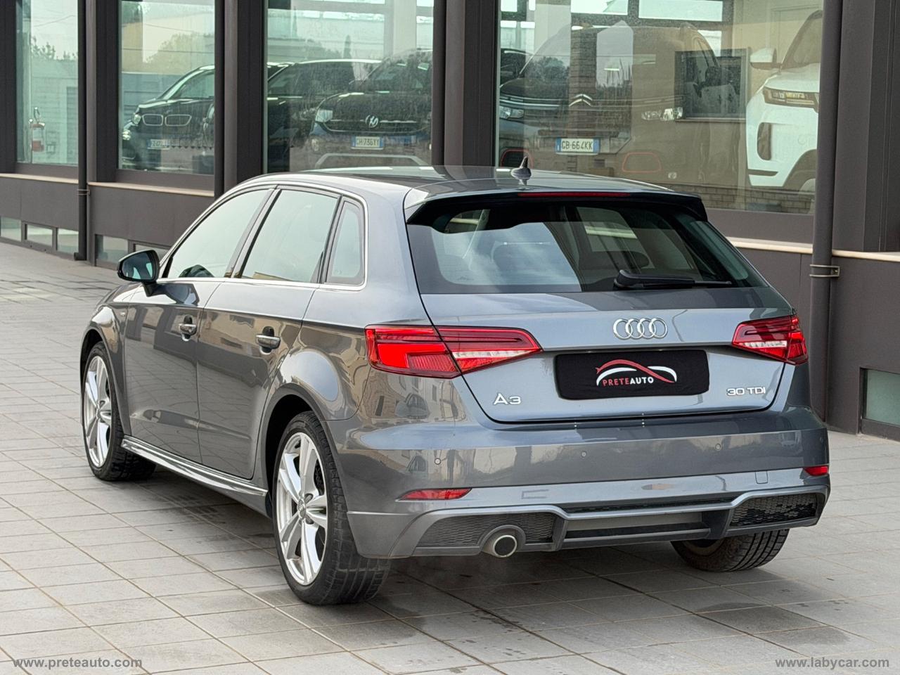 AUDI A3 SPB 30 TDI S tronic S-LINE EXT.