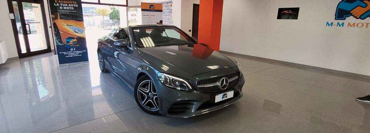BELLISSIMA-IMPECCABILE-COME NUOVA-Mercedes-benz C 220 d Auto Cabrio Premium Plus.