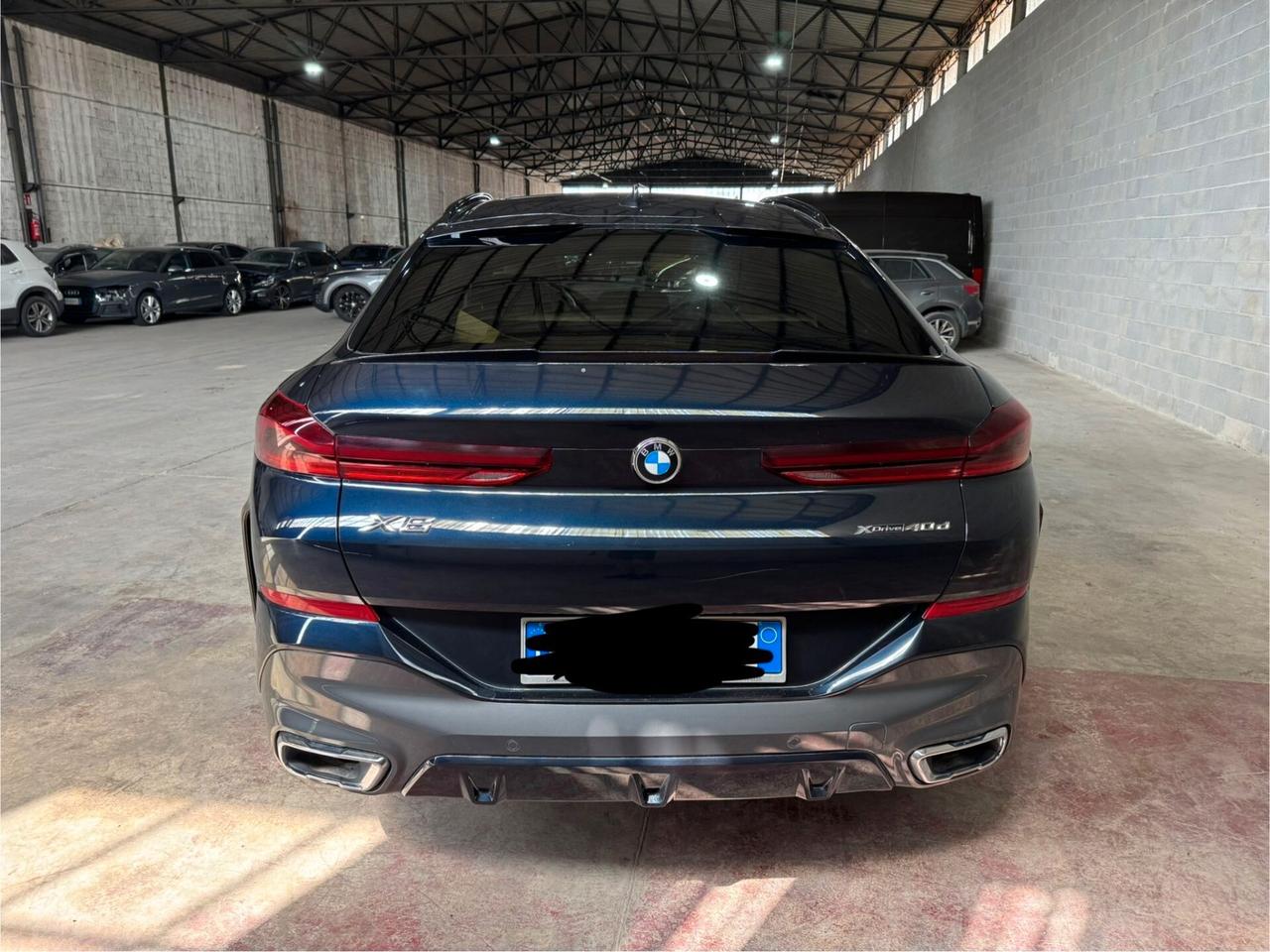 BMW X6 xdrive40d mhev 48V Msport auto START INCIDENTATA