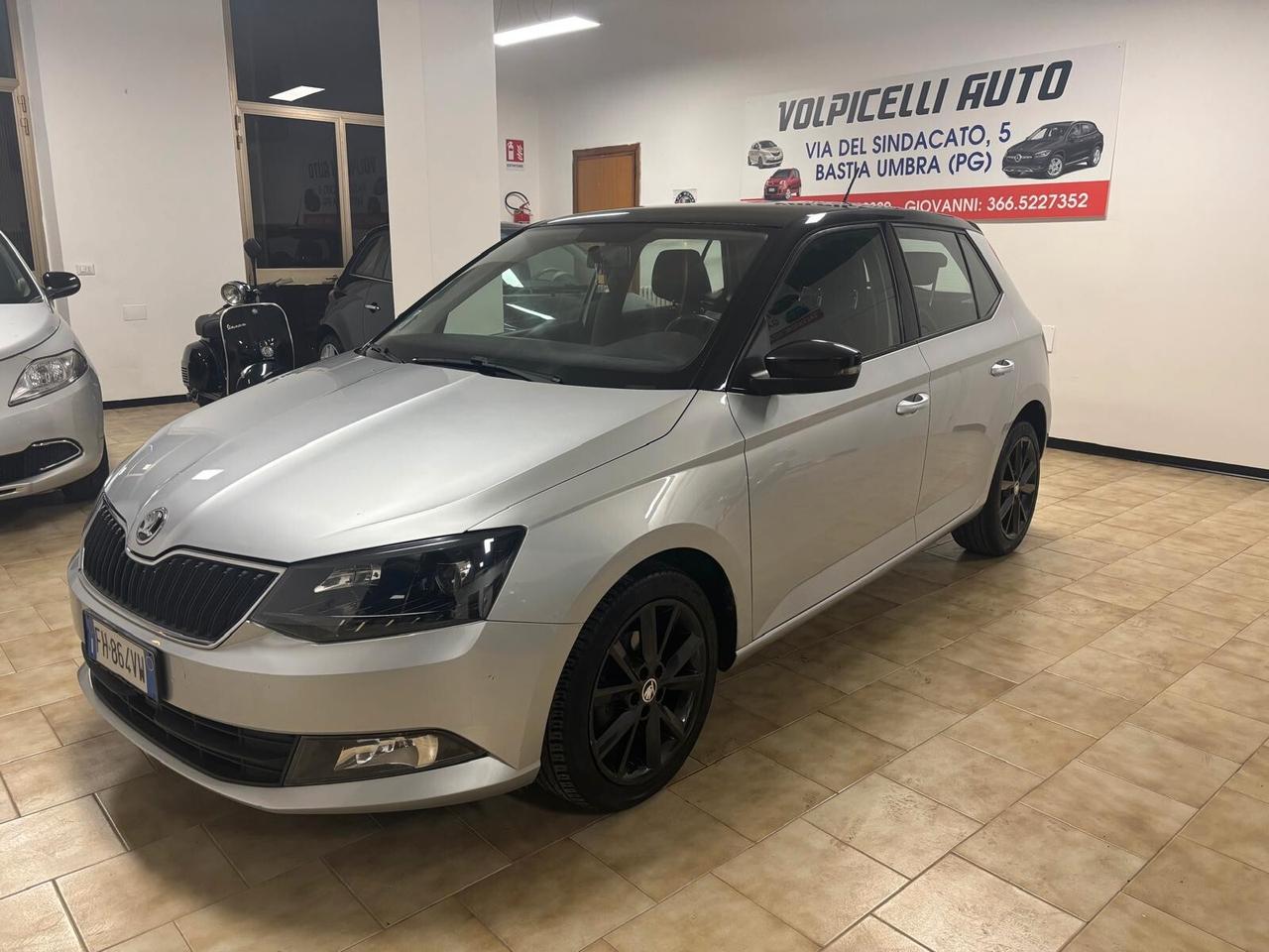 SKODA FABIA ANNO 2017 DS 1.4 ADATTA NEOPATENTATI KM 135 MILA