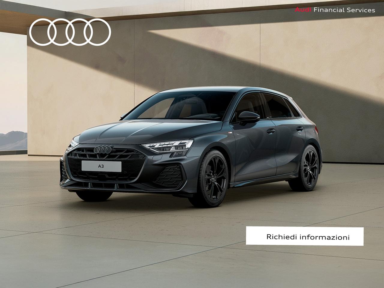 Audi A3 sportback 2.0 tdi s line edition 150cv s-tronic