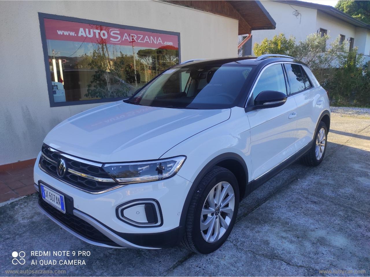 VOLKSWAGEN T-Roc 1.0 TSI Style BMT 3 ANNI GARANZIA -- 15GG SODDISFATTI O RIMBORSATI
