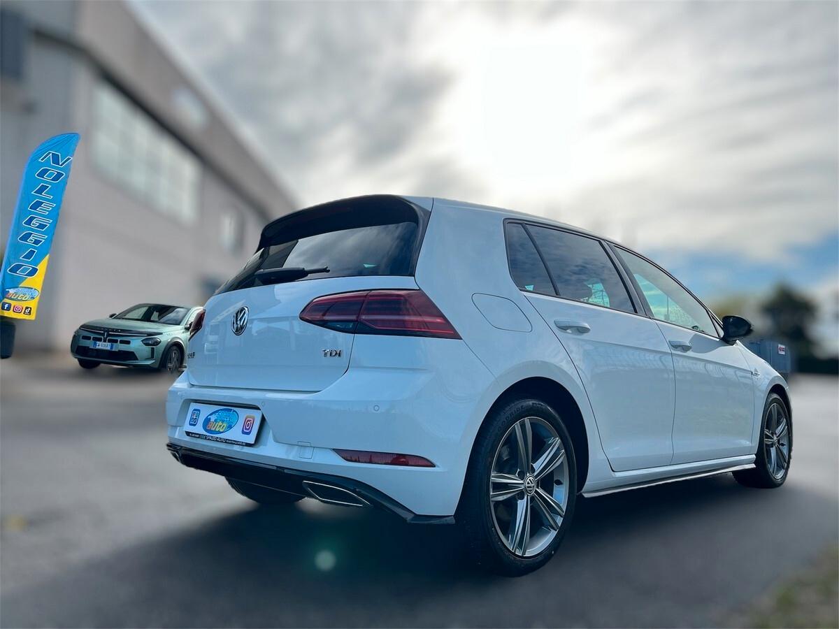 Volkswagen Golf 5p 1.6 tdi R-Line 115cv cerchi e gomme invernali