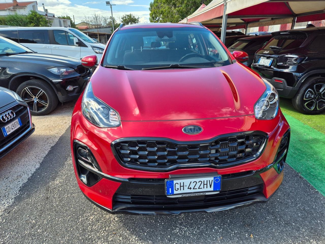 Kia Sportage 1.6 CRDI 136 CV 2WD Mild Hybrid Black