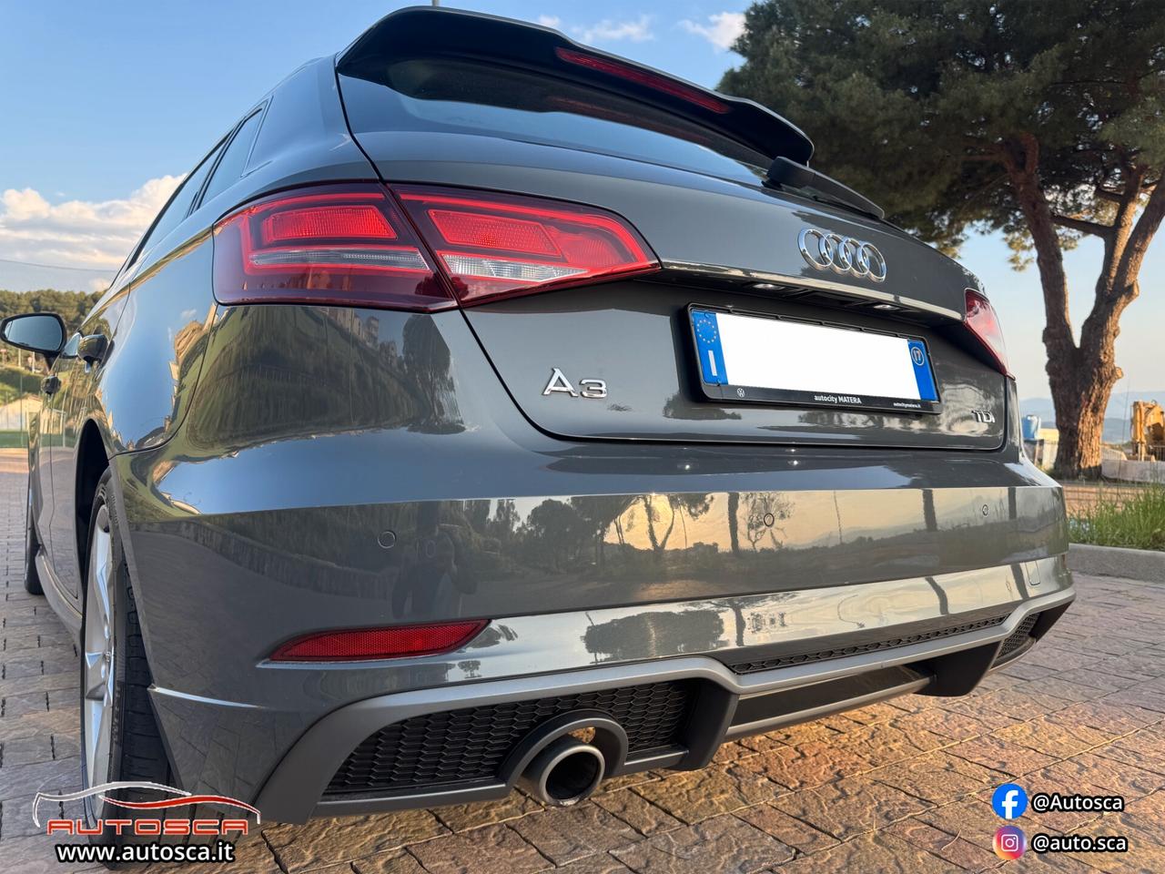 Audi A3 SPB 1.6 TDI 110CV S LINE NEOPATENTATI