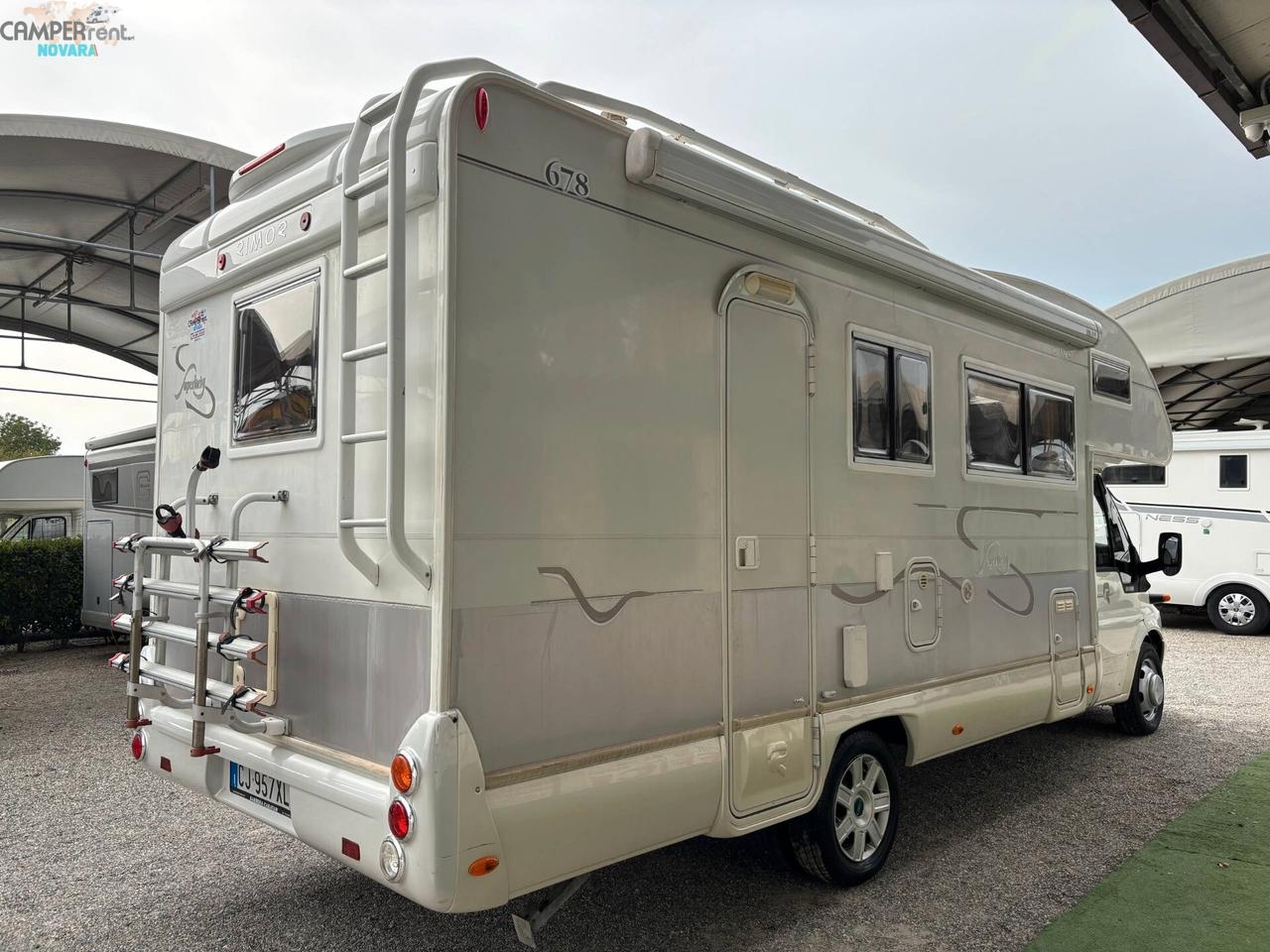 RIMOR SUPERBRIG 678 - mansardato con letti a castello in coda
