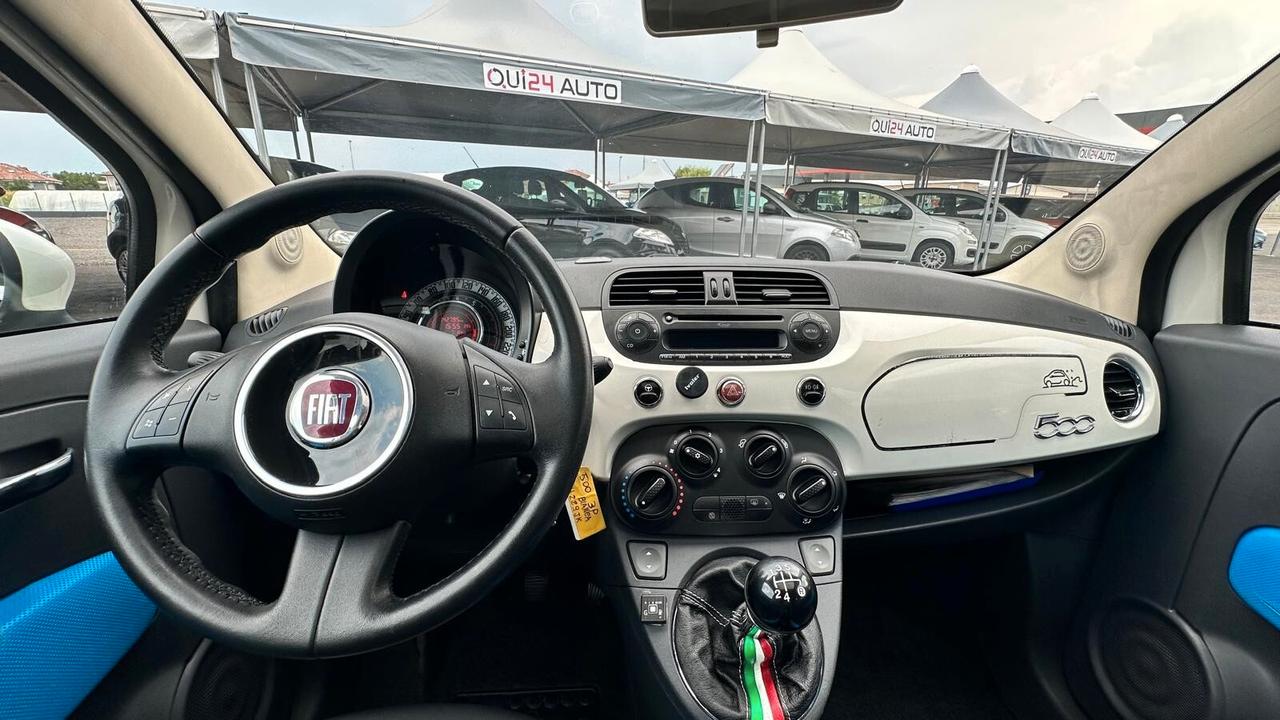 Fiat 500 1.2 SPORT/LOUGE GPL KM CERTIFICATI-UNICO PROPRIETARIO-BOMBOLA GPL CHE SCADE NEL 2031