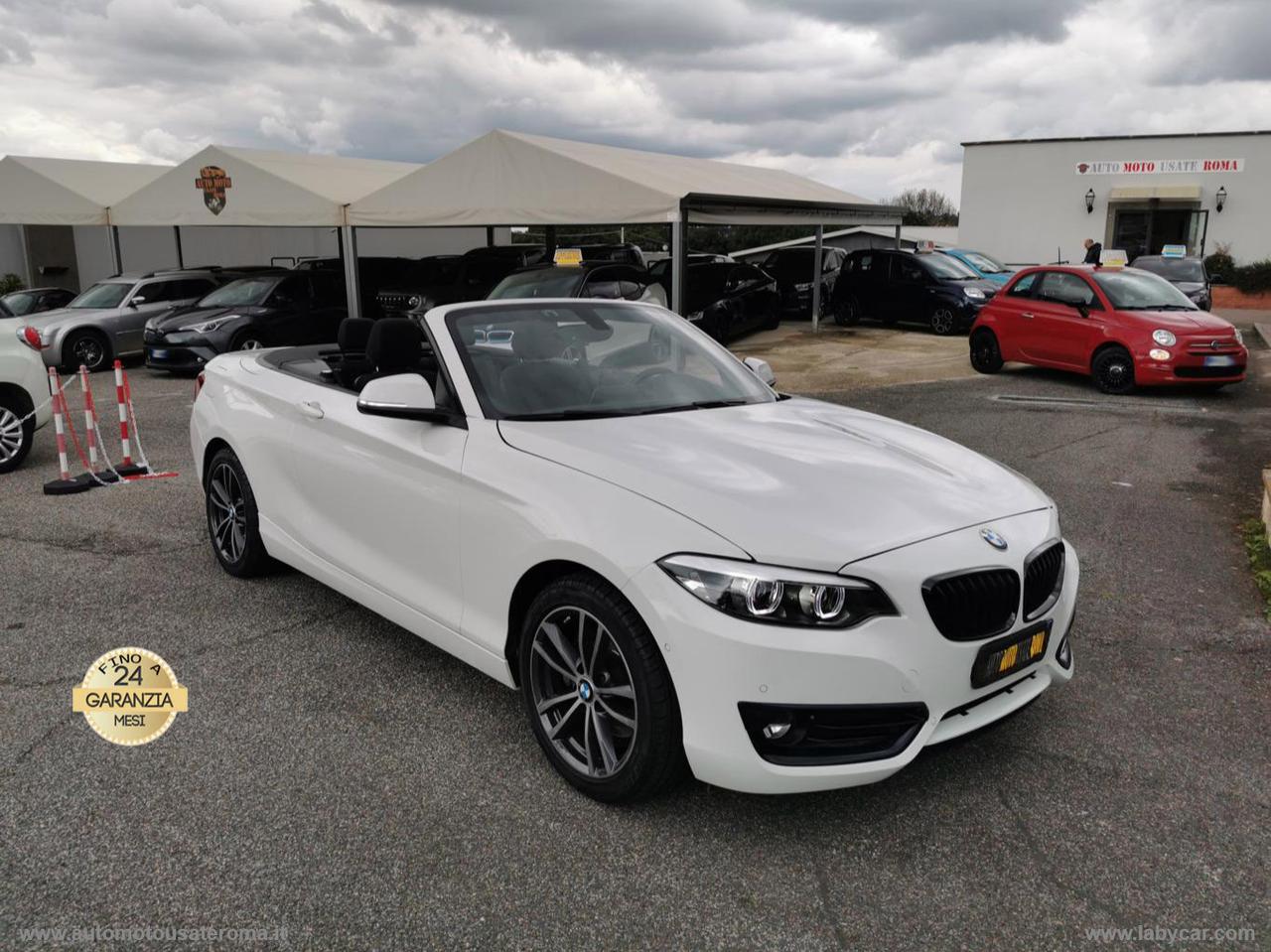 BMW 220i Cabrio Msport aut. RATE AUTO MOTO SCOOTER
