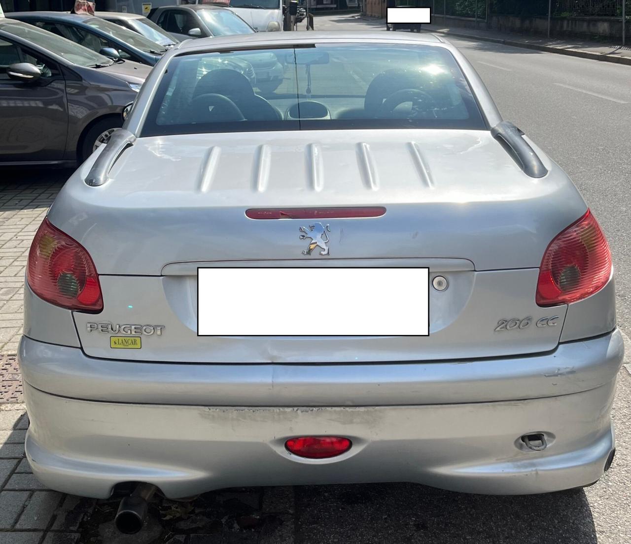 PEUGEOT 206 1.6 CABRIO 16V BENZINA/GPL - PREZZO PER COMMERCIANTI