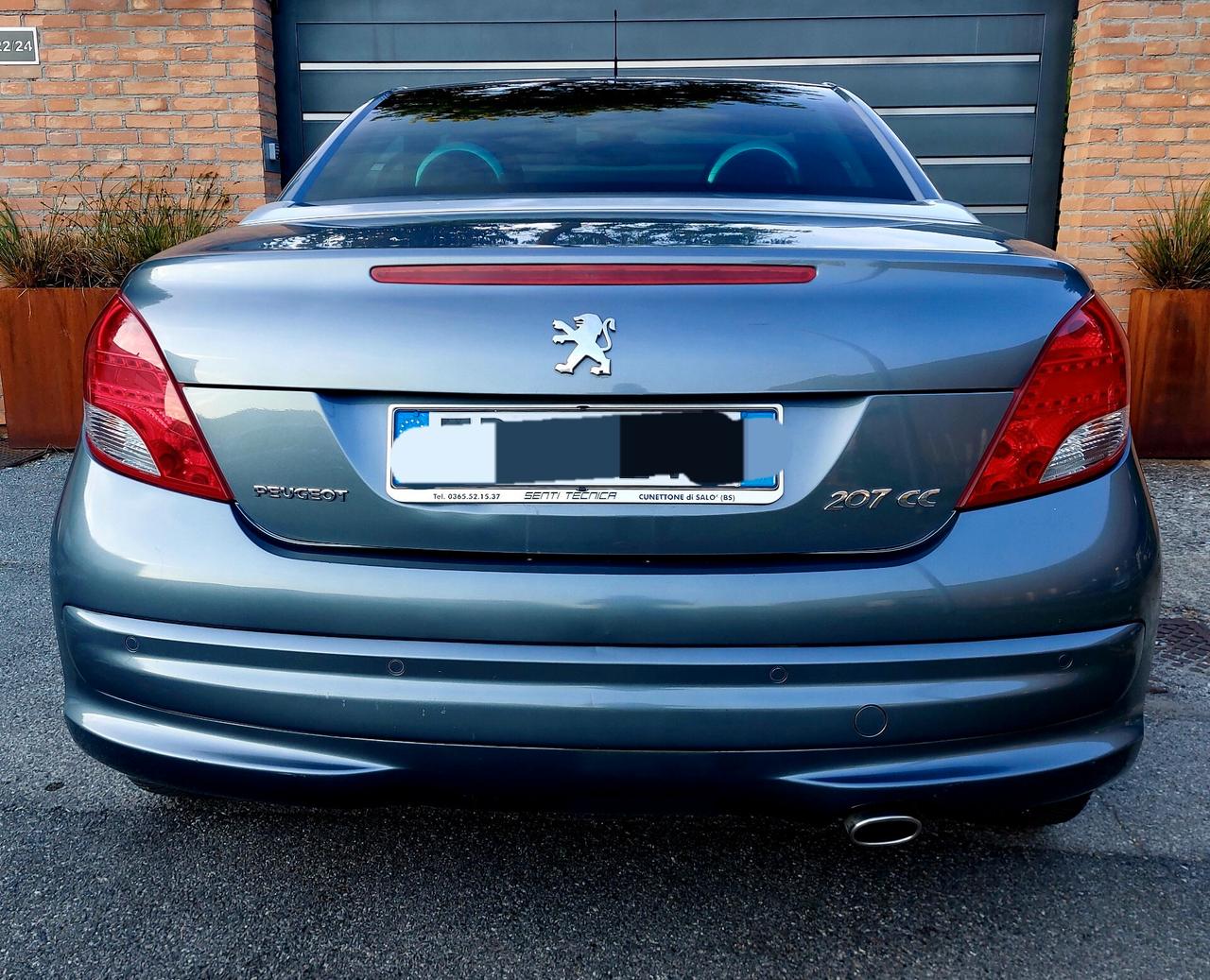 Peugeot CC Féline 207 neopatentati euro 5B cabrio